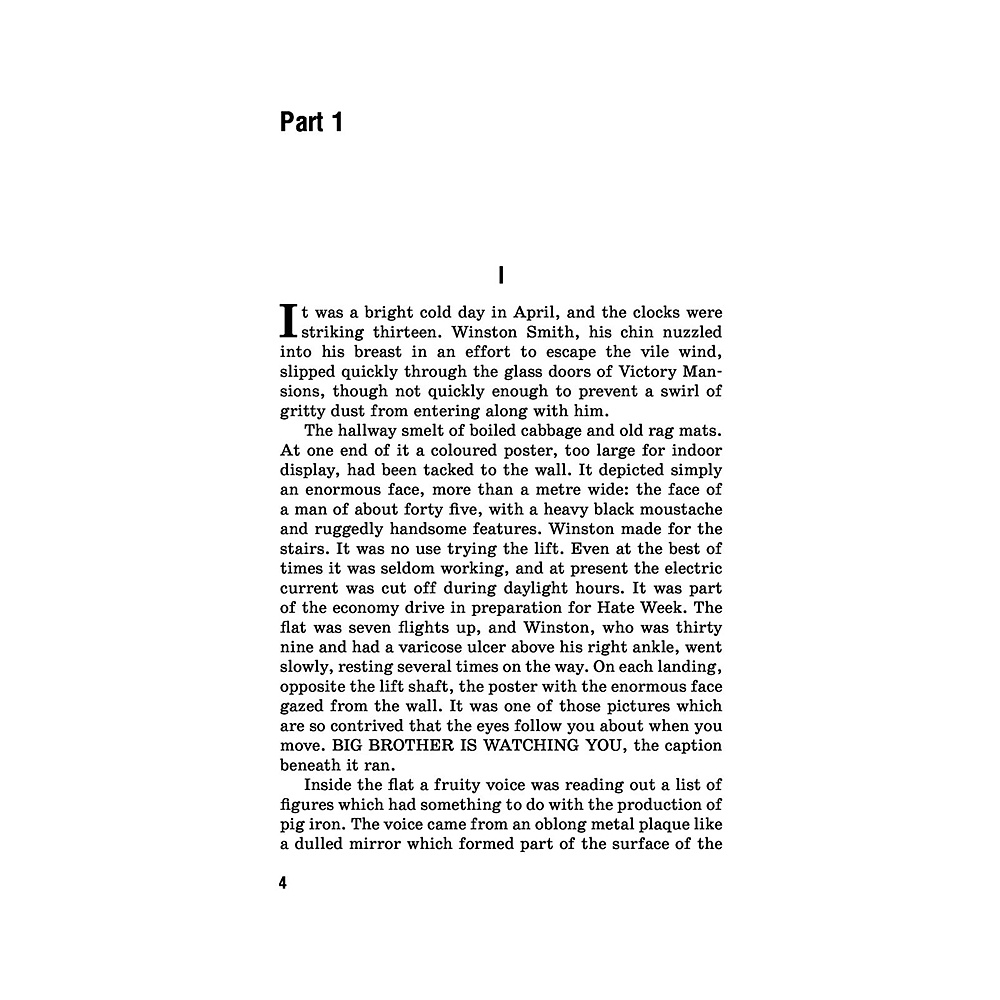 Книга на английском языке "Билингва. 1984", Джордж Оруэлл - 3