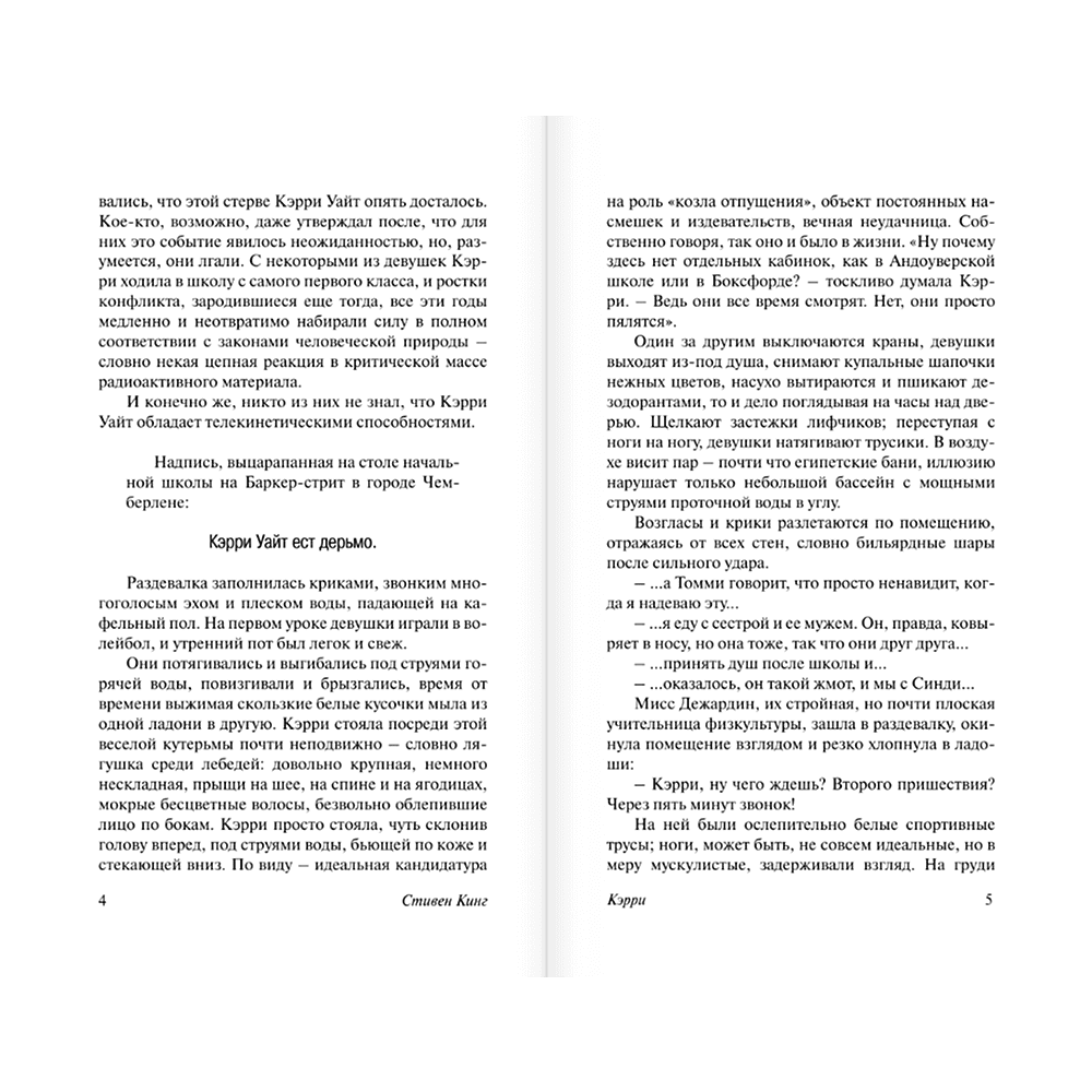 Книга "Кэрри", Стивен Кинг - 4