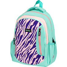 Рюкзак школьный "Animal pattern mint", разноцветный