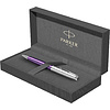 Ручка шариковая автоматическая Parker "Sonnet Essential SB K545", 0,7 мм, серебристый, фиолетовый, стерж. черный - 4