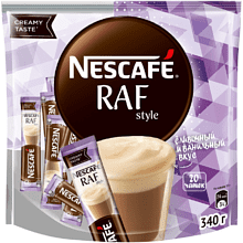 Кофейный напиток Nescafe "Raf style", растворимый, 3в1, 20 шт.