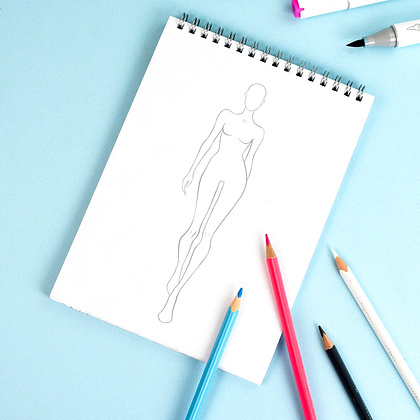 Раскраска "Создай образ.. Весна в париже" - 6