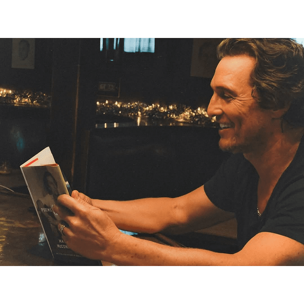Книга на английском языке "Poems & Prayers", Matthew McConaughey - 3