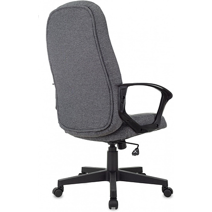 Кресло для руководителя "Бюрократ T-898", ткань, пластик, серый - 3