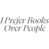 Кружка термическая "I prefer books over people", металл, 400 мл, белый - 2