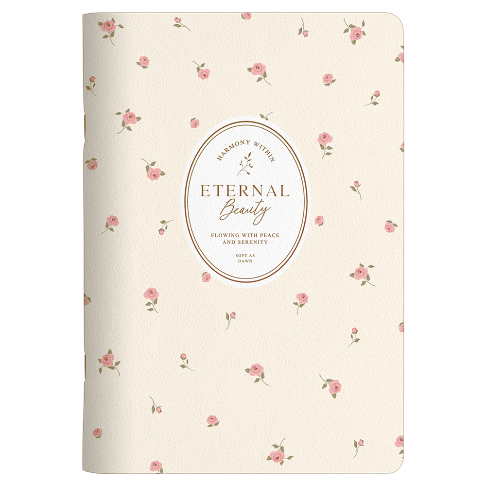 Тетрадь "Posy", А5, 48 листов, клетка, айвори