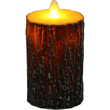 Свеча декоративная "Свеча-Дерево", 75x125 мм, с подсветкой, на батарейках