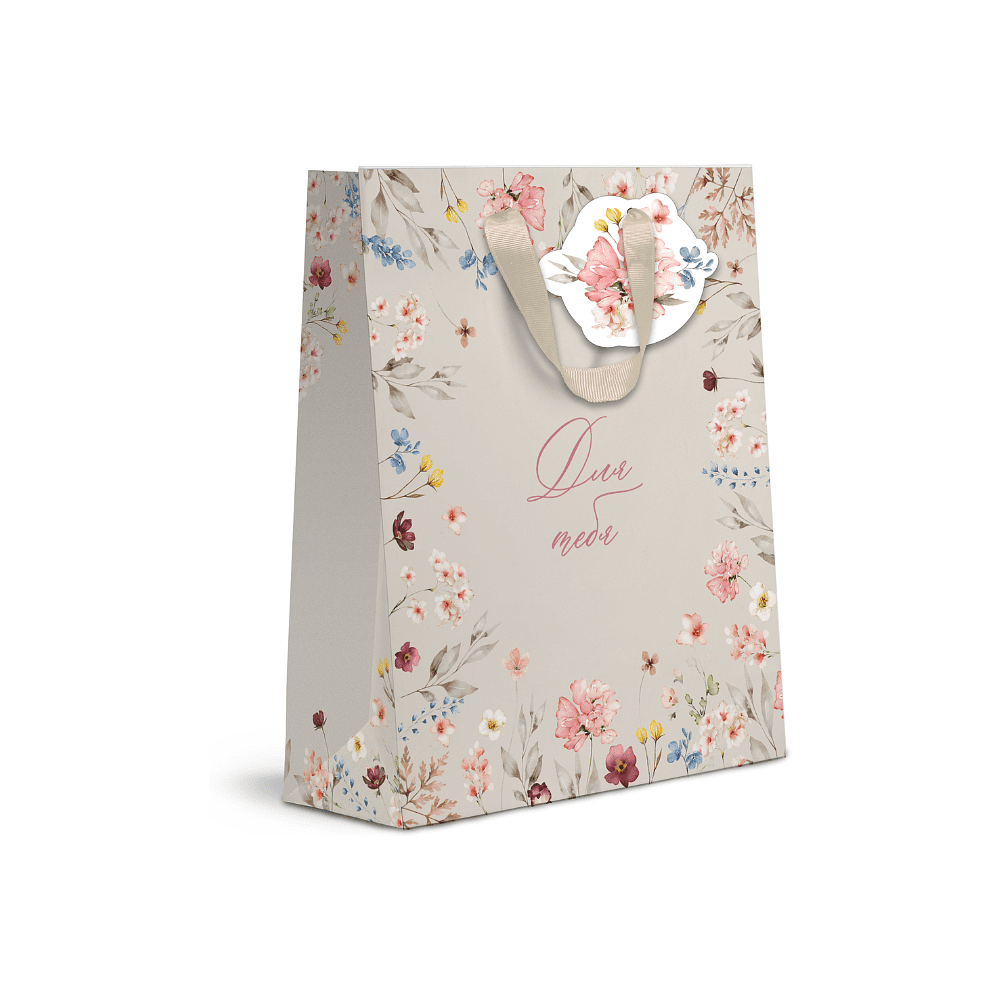 Пакет бумажный подарочный "Italy Garden LVS", 25.5х31.5х11 см, ассорти - 2