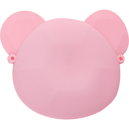 Кошелек "Cat", 15х12.5 см, силикон, розовый - 4