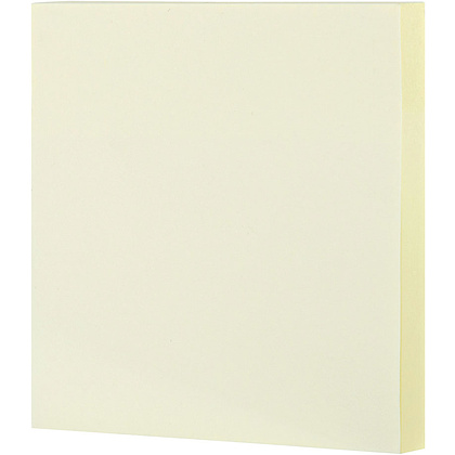 Бумага для заметок на клейкой основе "Deli", 76x76 мм, 100 листов, желтый - 3