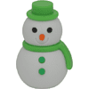 Ластик "IWAKO Snowman & Tree", 1 шт, ассорти - 6