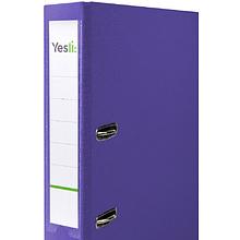 Папка-регистратор "Yesli:", А4, 50 мм, ПВХ Эко, фиолетовый