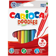 Фломастеры "Doodles", 12 шт, -50%