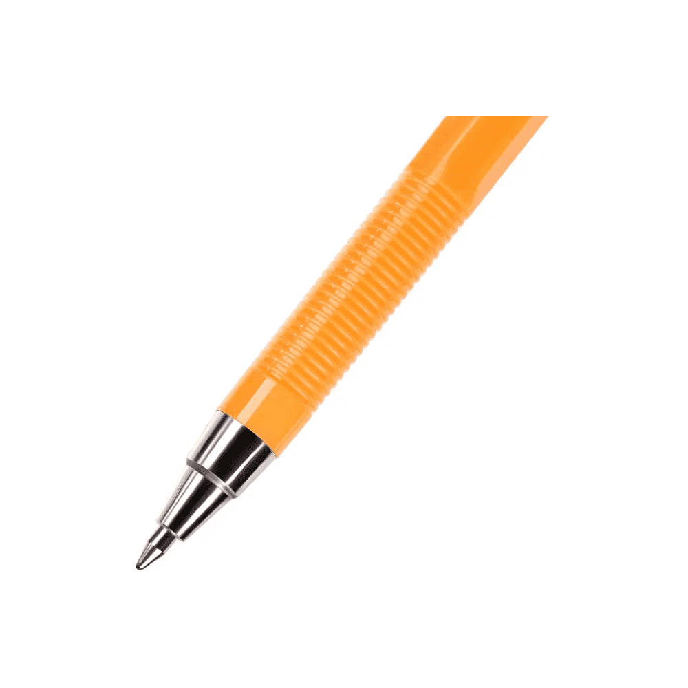 Ручка шариковая "Q-Connect", 0.4 мм, желтый, стерж. красный - 4