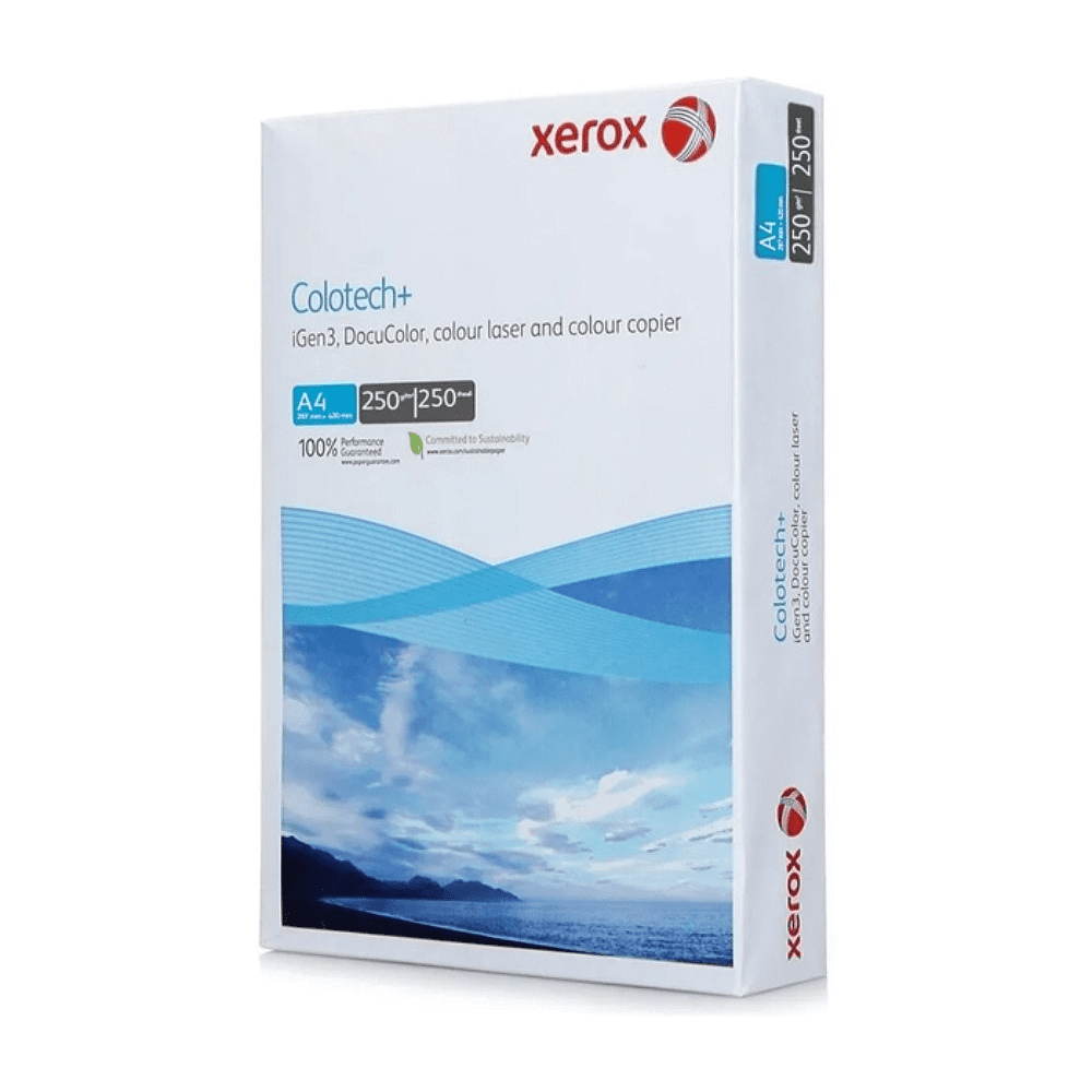 Бумага для лазерной печати "Xerox Colotech+", A4, 250 листов, 250 г/м2, -50%