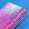 Блокнот "Color Spray creativity", А5, 96 листов, линейка, на резинке, розовый - 3