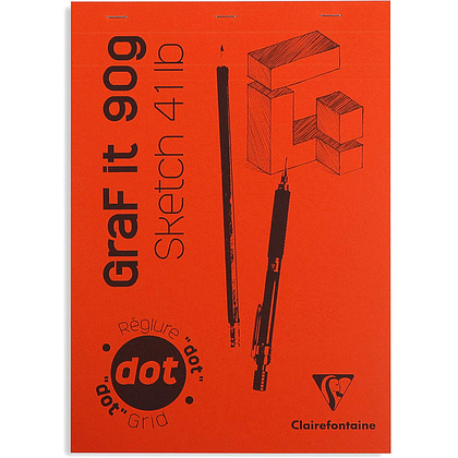 Скетчбук "Graf it", А4, 90 г/м2, 80 листов, ассорти - 6
