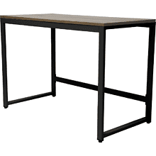 Стол письменный ALLERD RION, черный муар, Дуб Нокс