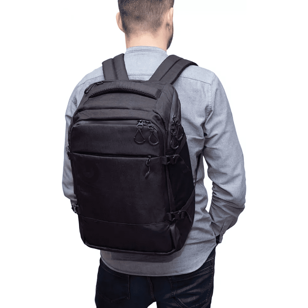 Рюкзак молодежный "Greezly", с карманом для ноутбука, черный, хаки - 6