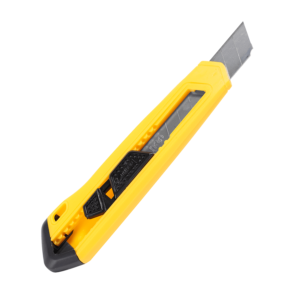 Нож строительный Deli YS EDL018B, 18 мм, универсальный - 2