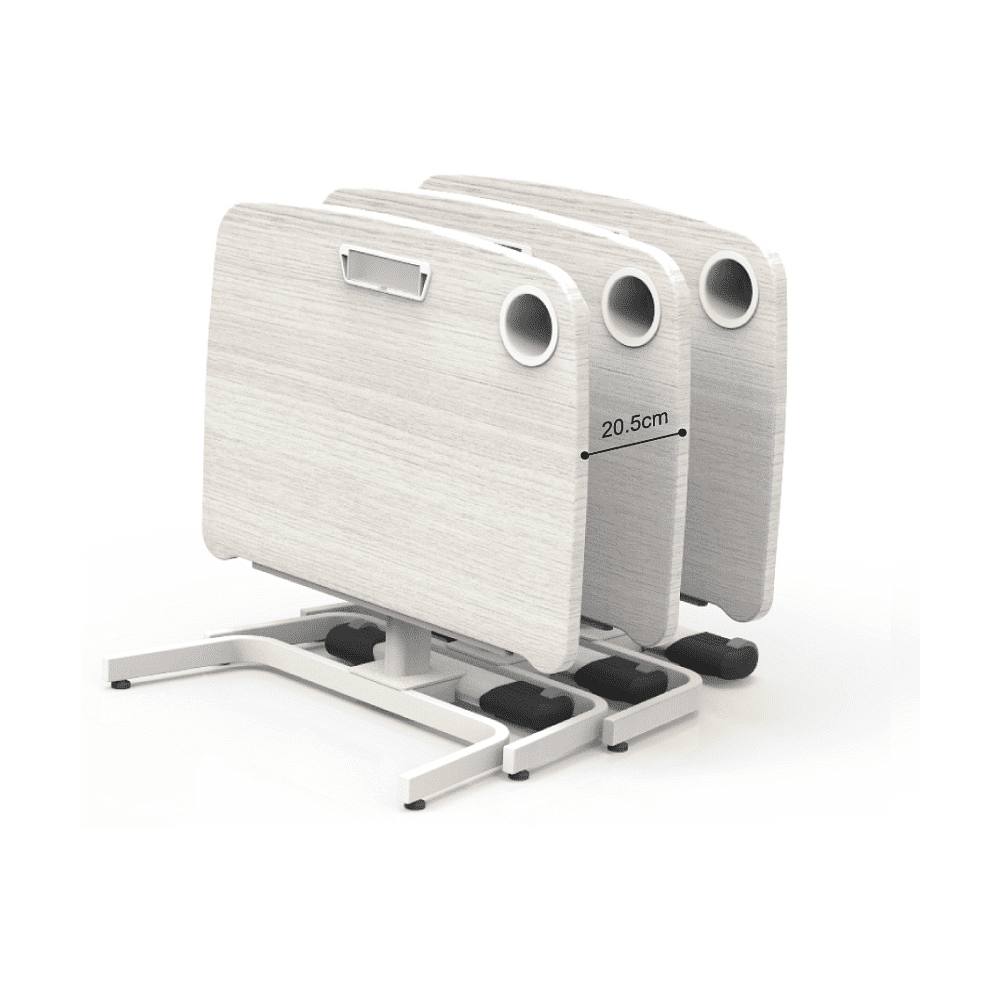 Стол Comf-Pro Coco Desk UR-83, 800х600х(540-755) мм, дуб белый - 3