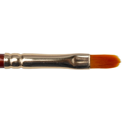 Кисть "Decola", синтетика, овальная, №8 - 2