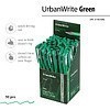Ручка шариковая "UrbanWrite", 0,7 мм, пластик, стерж. зеленый - 3