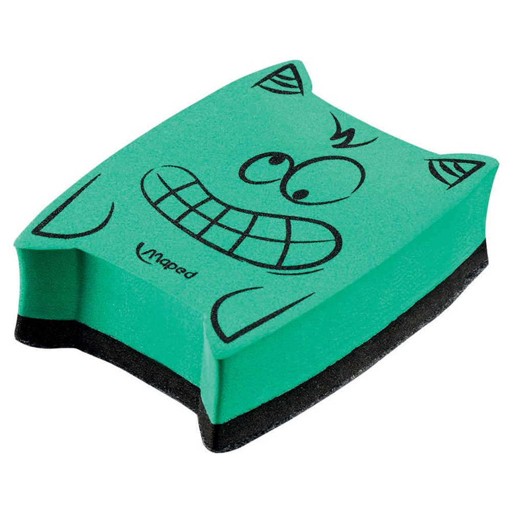 Щетка для доски магнитная Maped "Dry Erase", зеленый - 3