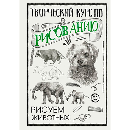 Книга "Творческий курс по рисованию. Рисуем животных!", Мистер Грей