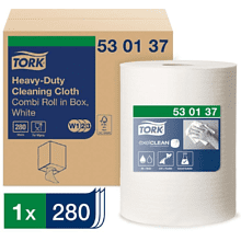 Материал нетканый "Tork Premium" c центральной вытяжкой повышенной прочности, W1/W2/W3 (530137)