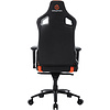 Кресло игровое Evolution Omega, экокожа, металл, черный, оранжевый - 5