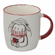 Кружка фарфоровая 