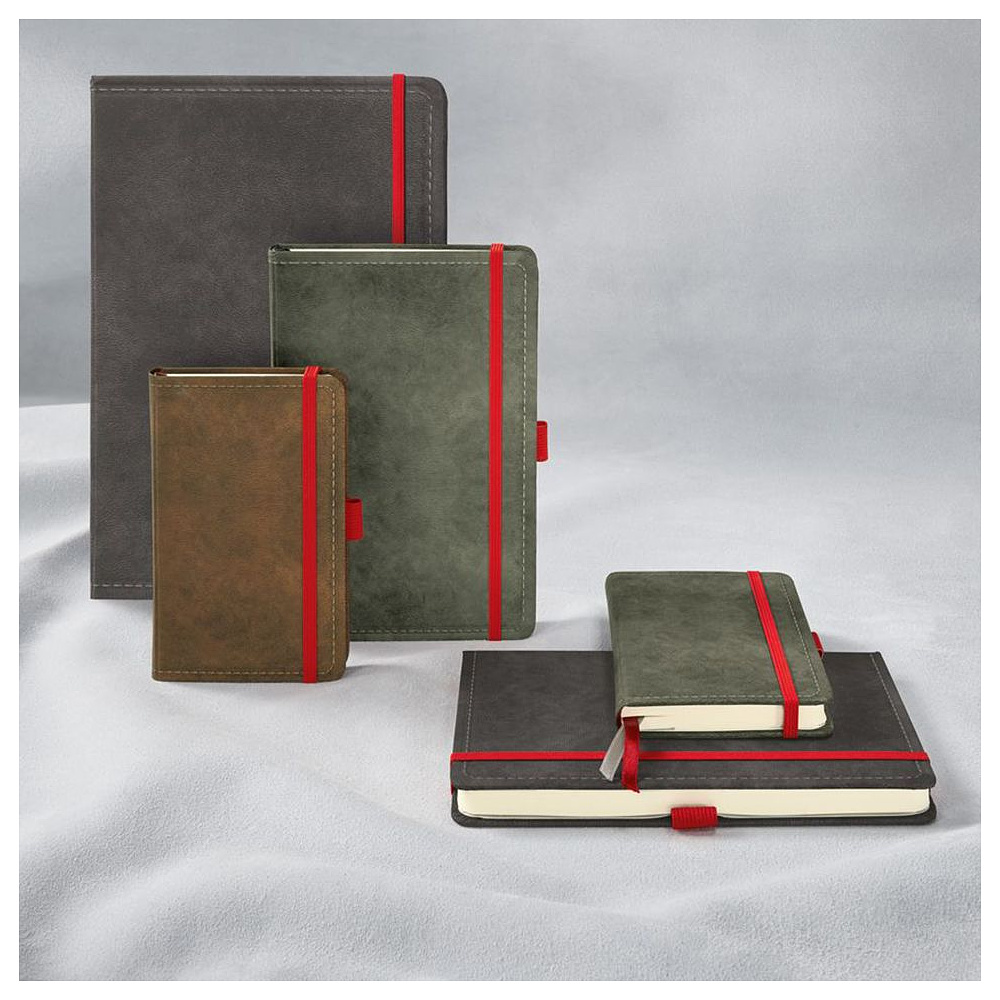 Блокнот "Conceptum Vintage", А5, 97 листов, линейка, темно-серый - 6