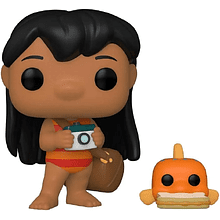 Фигурка Funko POP! Лило и Стич: Лило с рыбкой Пудж