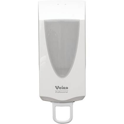 Диспенсер "VEIRO Professional SAVONA" для жидкого мыла, 0.8 л, ABS-пластик, белый