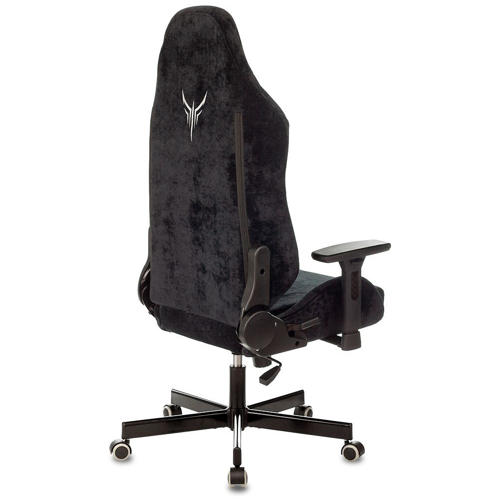 Кресло игровое Бюрократ Knight N1 Fabric, ткань, черный - 8