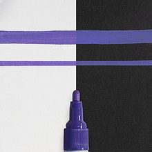 Маркер перманентный "Pen-Touch", M, фиолетовый