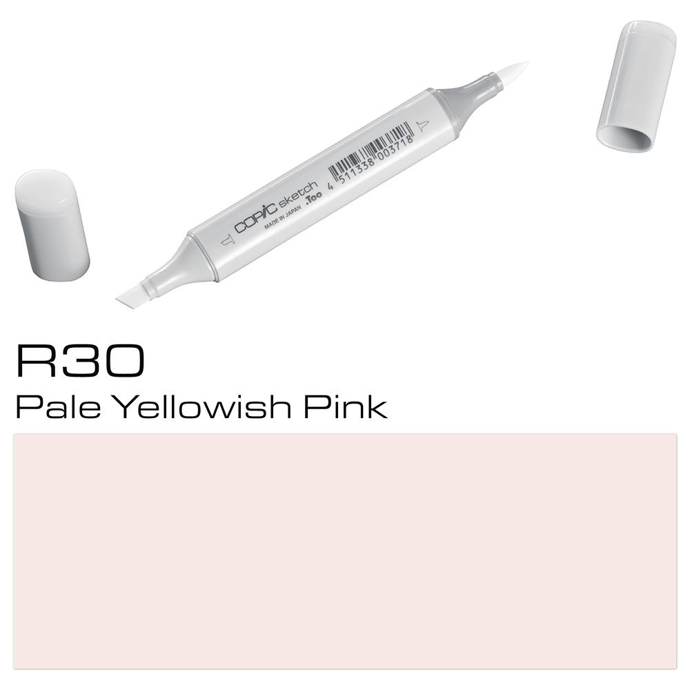 Маркер перманентный "Copic Sketch", R-30 бледный желтовато-розовый