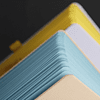 Блокнот "Doodle light blue paper", А5, 96 листов, оранжевый, срез голубой - 5