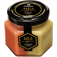Мёд-суфле "Mirmeda" с клубникой и мятой, 180 гр