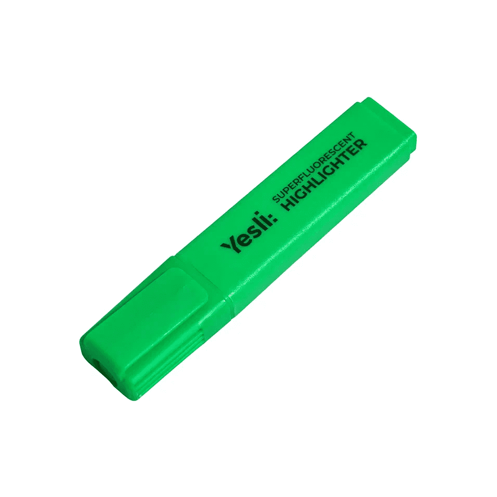 Маркер текстовый "Yesli:", зеленый Маркер текстовый "Yesli:", зеленый