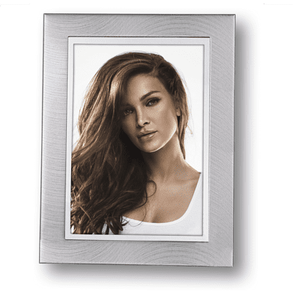 Фоторамка "WELS SILVER", 10х15 см,  металл со стеклом, серебристый