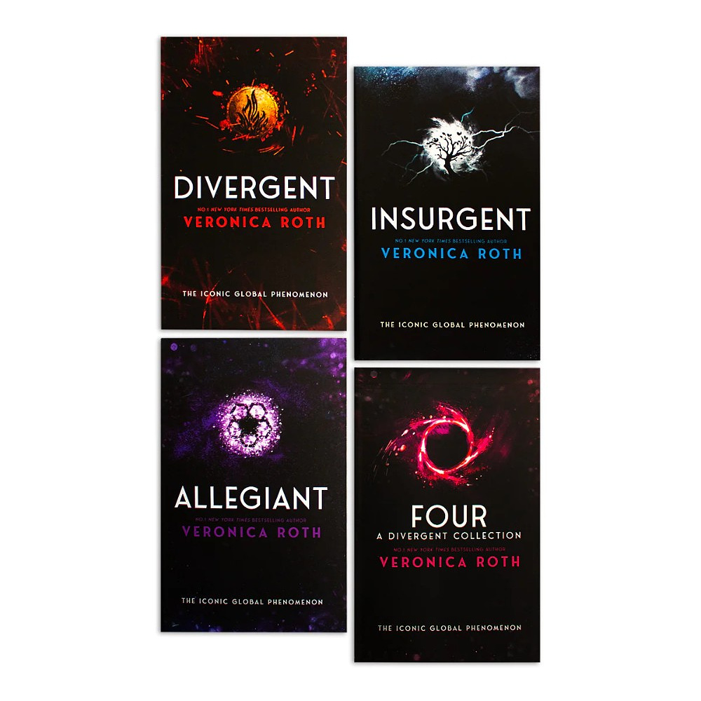 Комплект на английском языке  "Divergent Series Box Set Books 1-4", Veronica Roth - 4