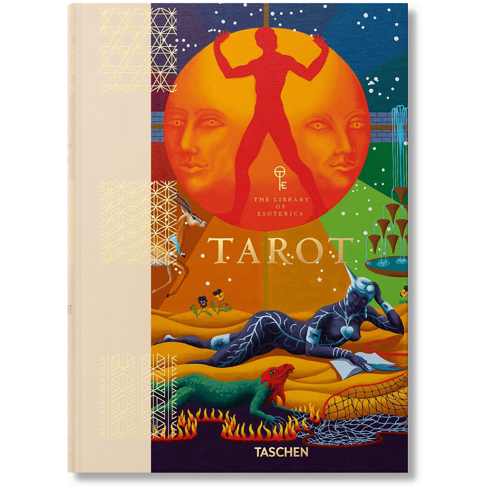 Книга на английском языке "Tarot. The Library of Esoterica", Jessica Hundley, Johannes Fiebig, Marcella Kroll