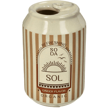 Ваза "Soda Can Sol", коричневый