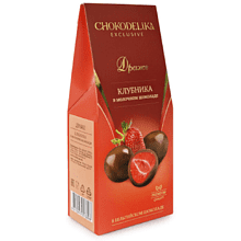 Драже "Клубника в молочном шоколаде", 80 гр., в коробке