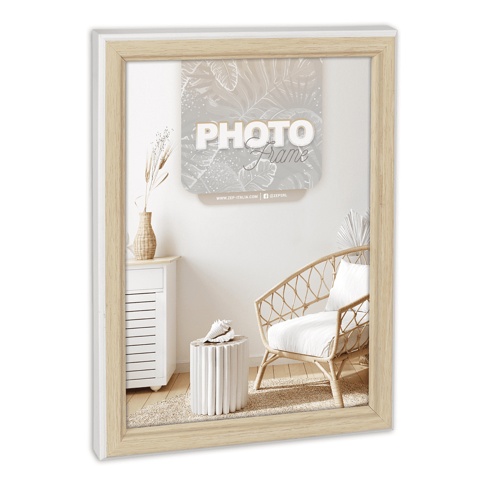 Фоторамка "BENSEN WHITE", 20х25 см, дерево со стеклом, белый