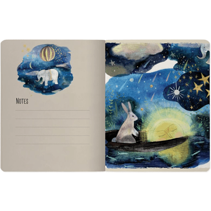 Тетрадь "Fauna", A5, 48 листов, клетка, скоба сбоку, ассорти - 12