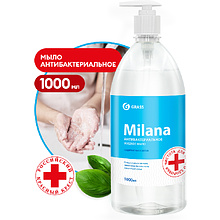Мыло жидкое антибактериальное "Milana", 1 л, нейтральный