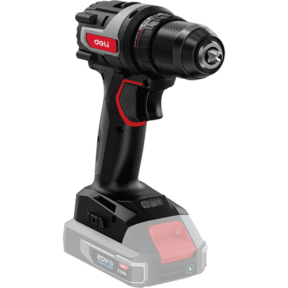 Аккумуляторная дрель-шуруповерт Deli RS EDE-DZ20-1, 20 В, 50 Нм, без АКБ и З/У, коробка - 5 Аккумуляторная дрель-шуруповерт Deli RS EDE-DZ20-1, 20 В, 50 Нм, без АКБ и З/У, коробка - 5